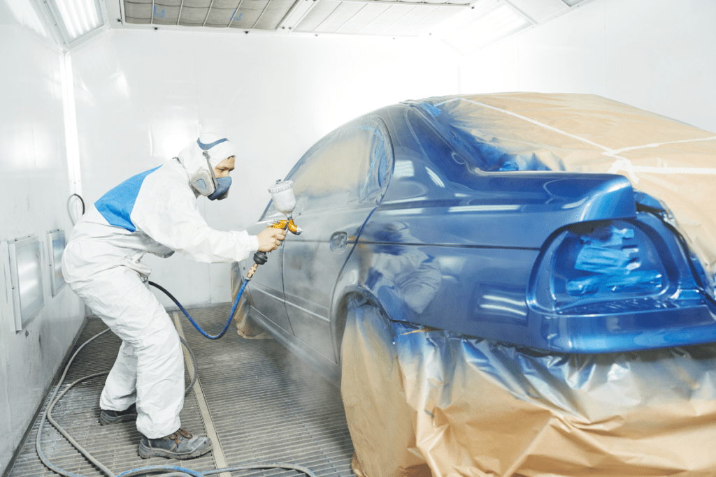 Car paint fixing