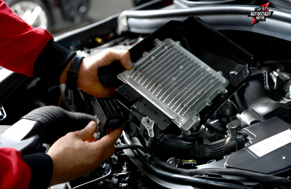 Audi AC Condenser Change