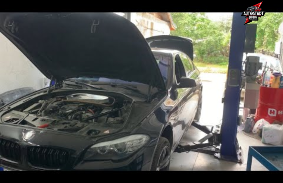 BMW AC Condenser Change