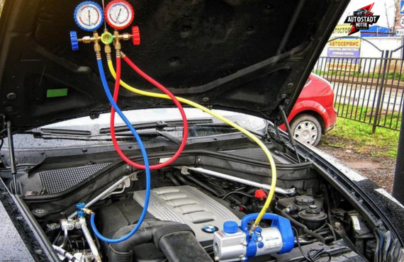 BMW AC Gas Refill