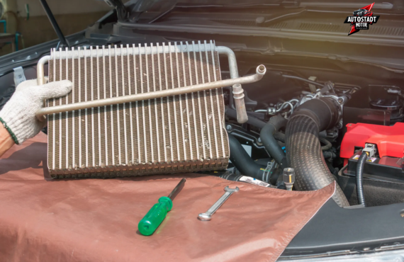 Ferrari AC Condenser Change