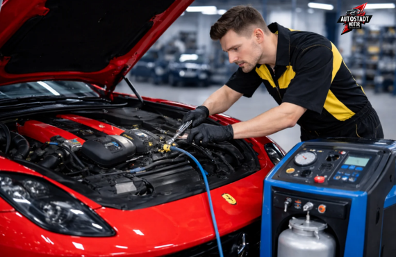Ferrari AC Gas Refill