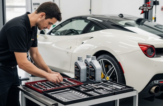 Ferrari Oil Leak Repair