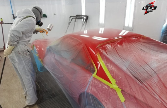 Ferrari Paint Repair