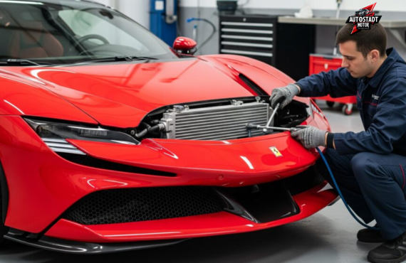 Ferrari Radiator Repair