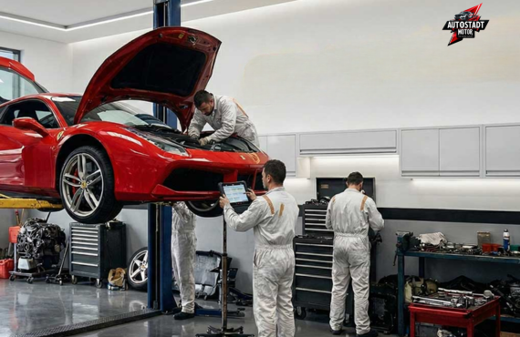 Bugatti Oil Leak Repair