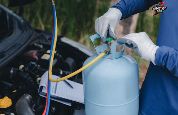 Ford AC Gas Refill