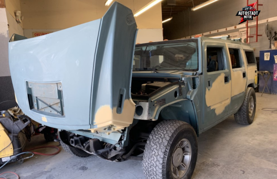 Hummer Paint Repair