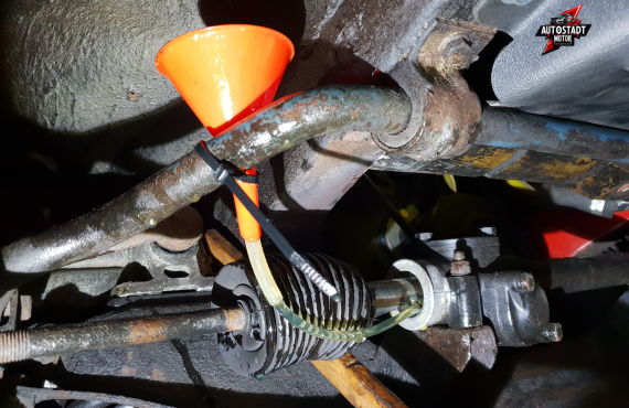 Hummer Steering Oil Leak Repair
