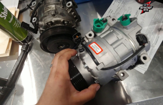 Kia AC Compressor Change