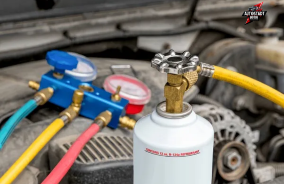 Kia AC Gas Refill