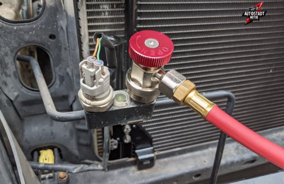 Toyota AC Condenser Change