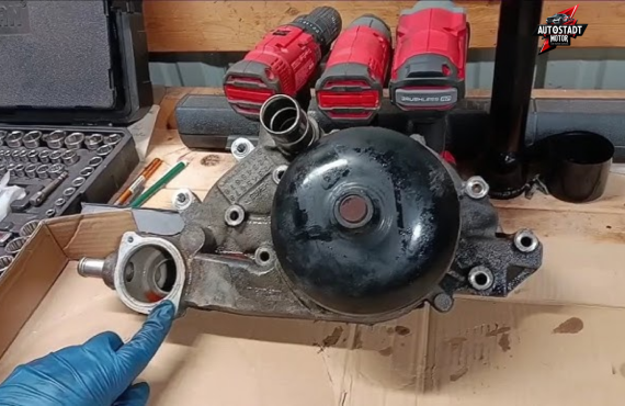 Corvette Water Pump Repair