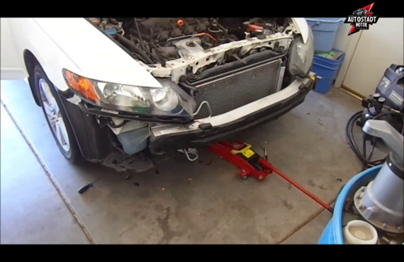 Honda AC Condenser Change
