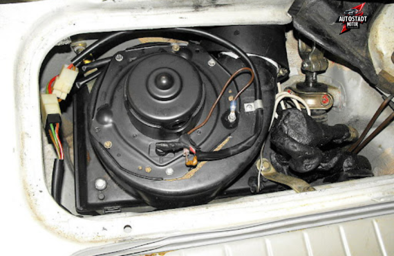 Porsche Evaporator Change