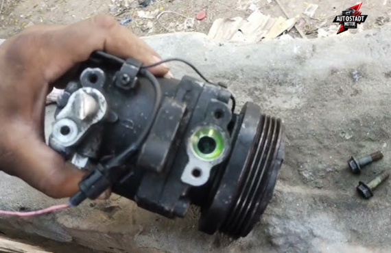 Suzuki AC Compressor Change