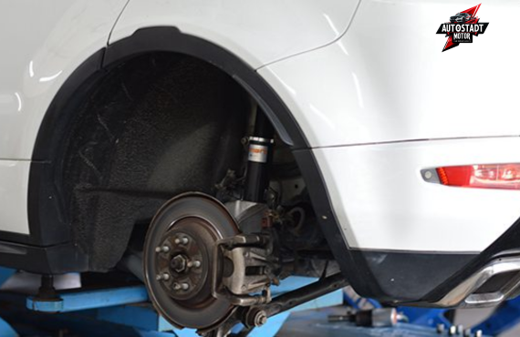 Range Rover Shock Change