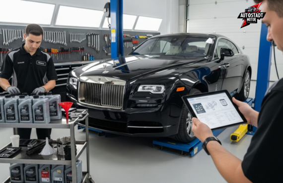 Rolls Royce Oil Change