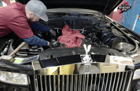 Rolls Royce Steering Oil Leak Repair