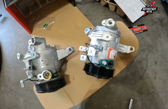 Subaru AC Compressor Change