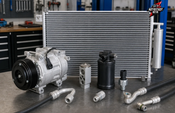 Subaru AC Condenser Change