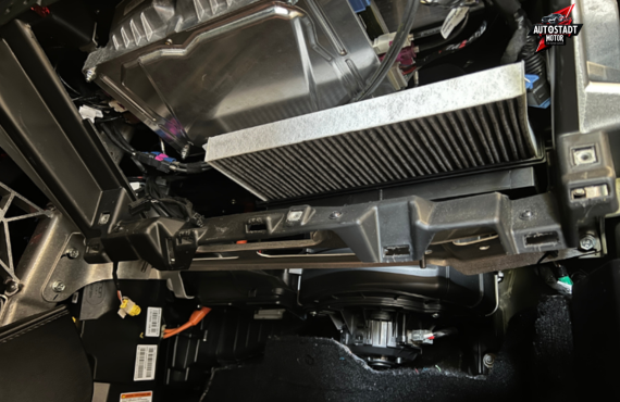 Tesla AC Condenser Change