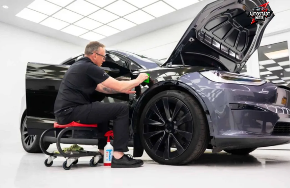 Tesla Denting Painting