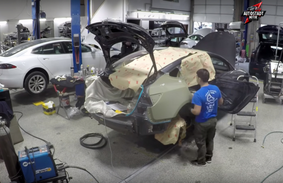Tesla Paint Repair Near Me