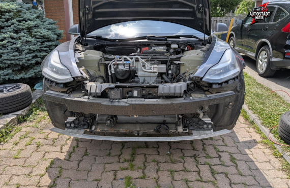 Tesla Radiator Repair