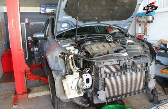 Volkswagen AC Condenser Change
