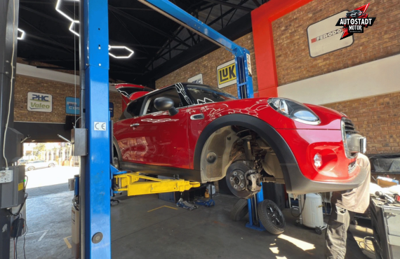 Mini Cooper brake repair