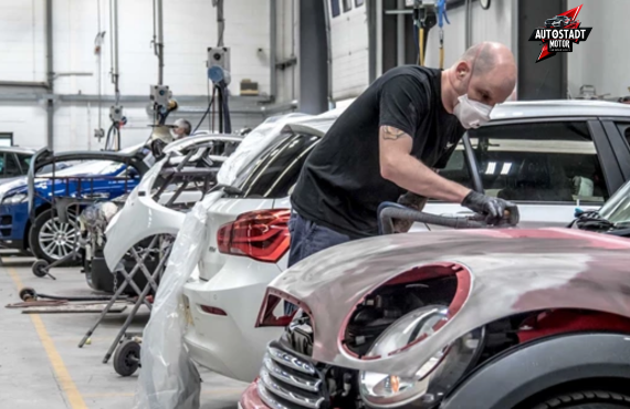 Mini Cooper paint repair