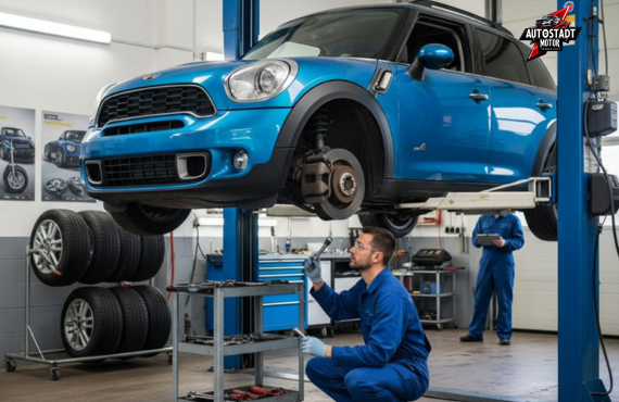 Mini Cooper suspension repair