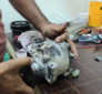 Mitsubishi ac compressor change