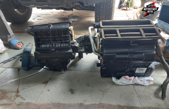 Mitsubishi ac condenser change
