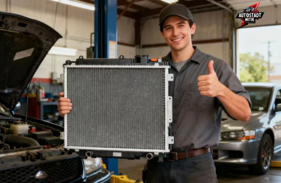 Mitsubishi radiator repair