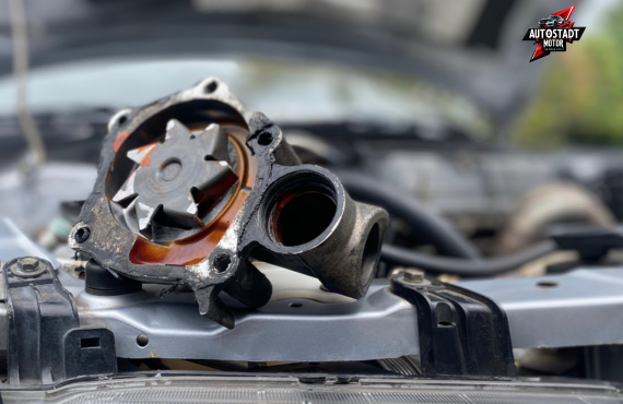 Mitsubishi water pump repair