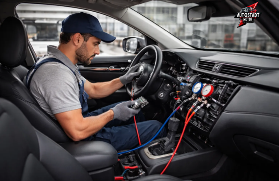 Nissan ac gas refill