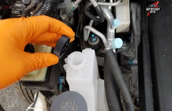 Nissan coolant system repair