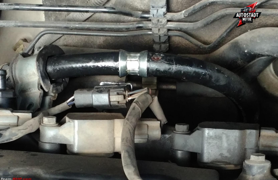 Nissan steering oil leak repair
