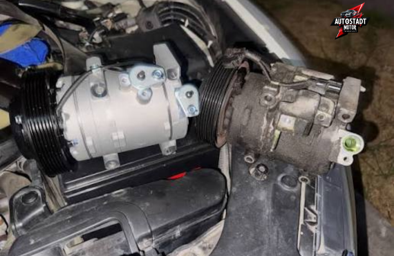 Opel ac compressor change
