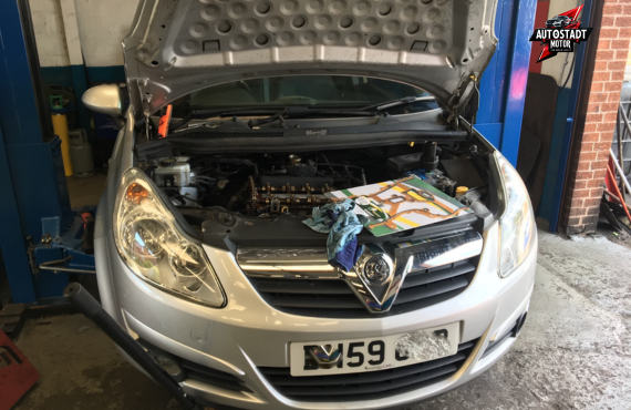 Opel coolant system repair