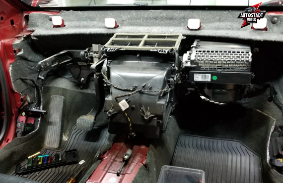 Opel evaporator change