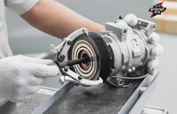 Peugeot ac compressor change
