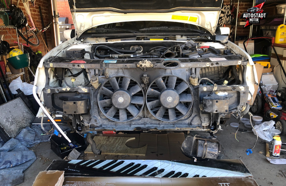 Peugeot radiator repair