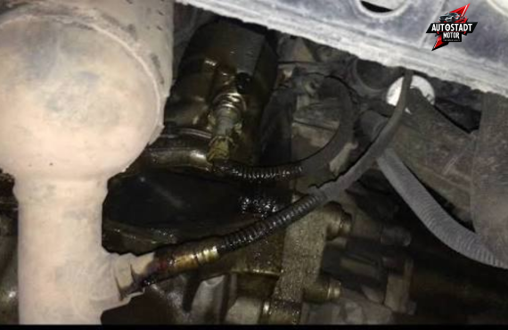 Peugeot steering oil leak repair