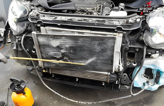 MG ac condenser change