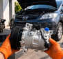 Mazda ac compressor change