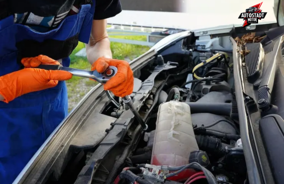 Mazda coolant system repair