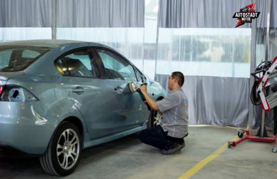 Mazda paint repair